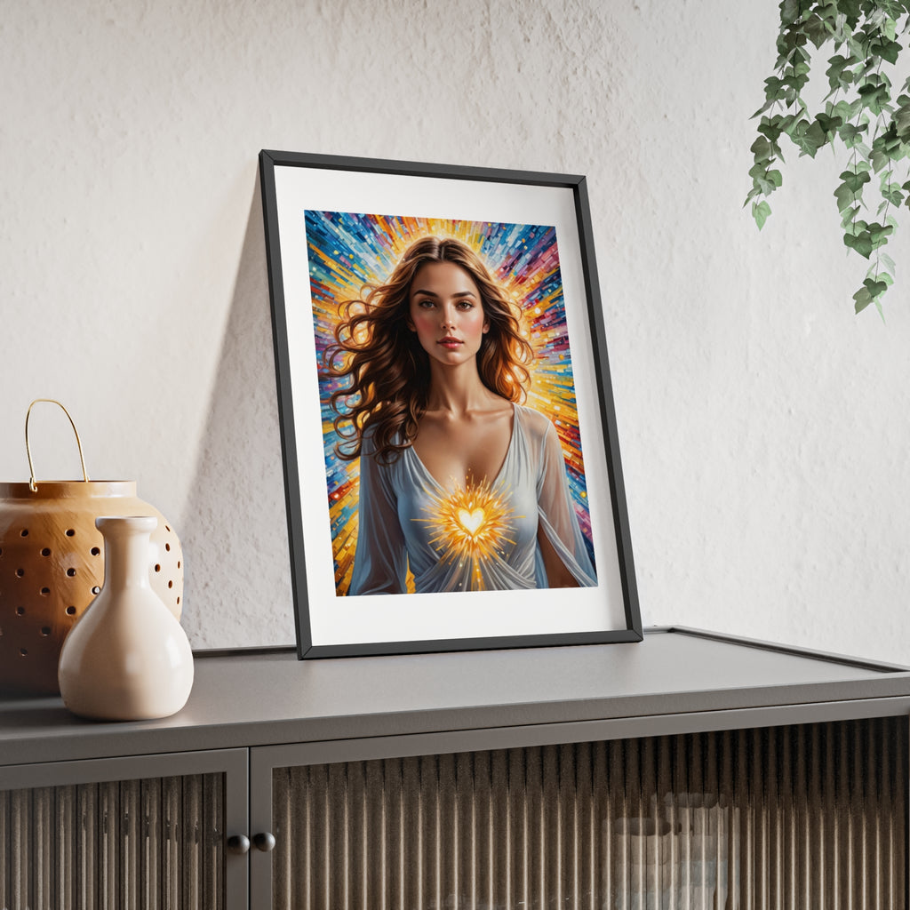 Poster mit Holzrahmen, Art.-Nr. FY 00108 P