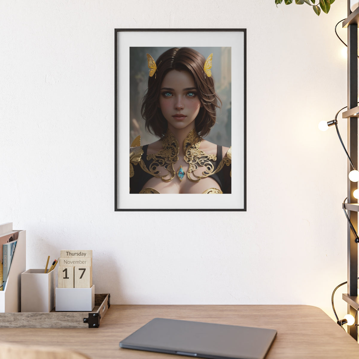 Poster mit Holzrahmen, Art.-Nr. FY 00132 P