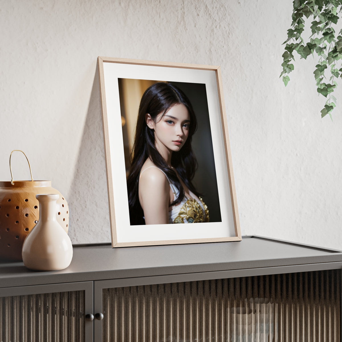 Poster mit Holzrahmen, Art.-Nr. AP 00157 P
