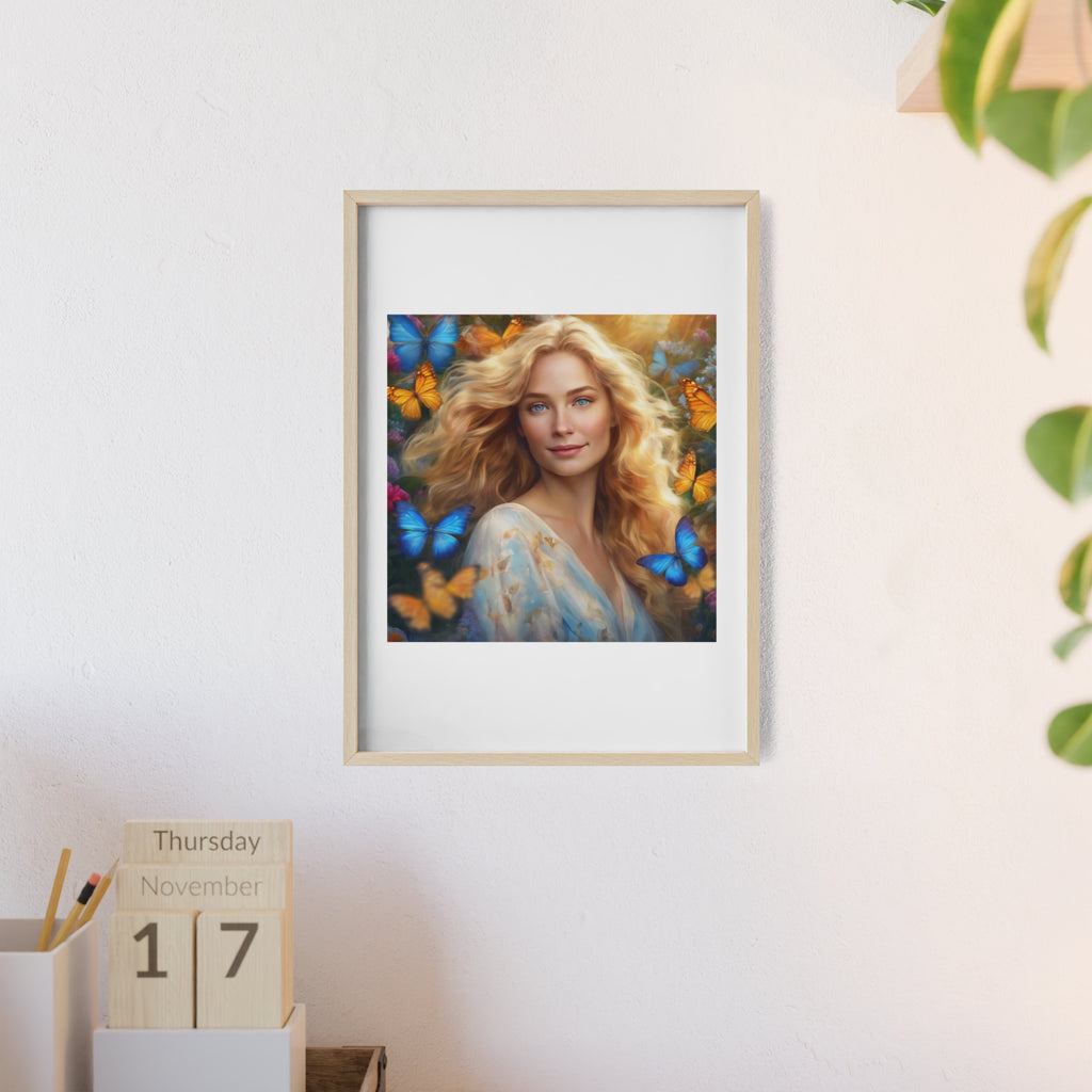 Poster mit Holzrahmen, Art.-Nr. AP 00161 P