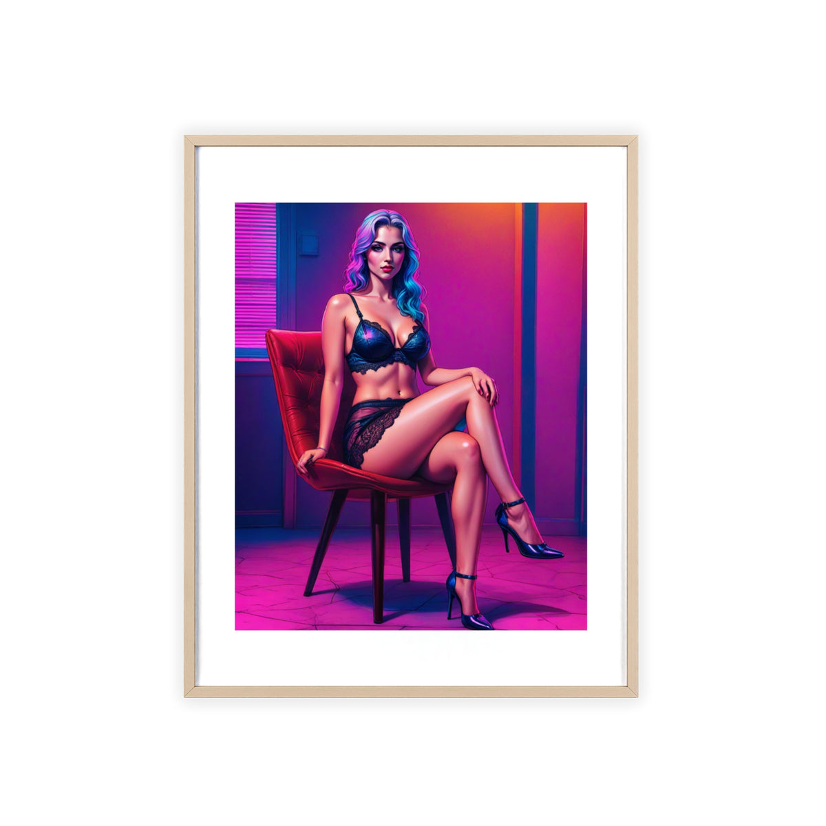 Poster mit Holzrahmen, Art.-Nr. AP 00141 P