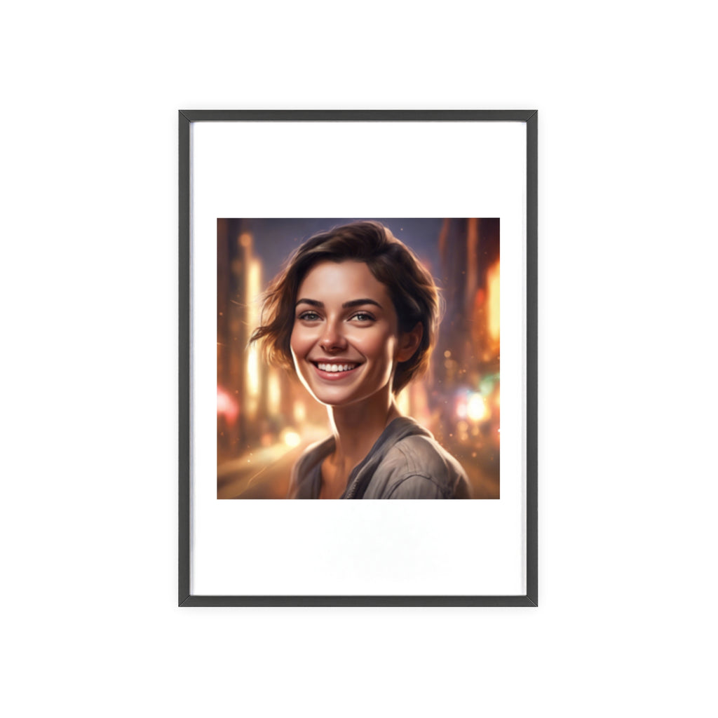 Poster mit Holzrahmen, Art.-Nr. AP 00160 P