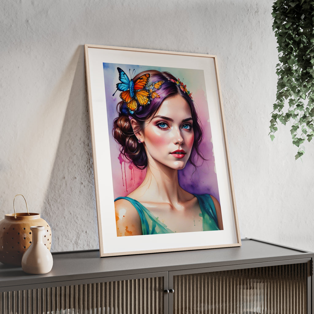 Poster mit Holzrahmen, Art.-Nr. AP 00140 P