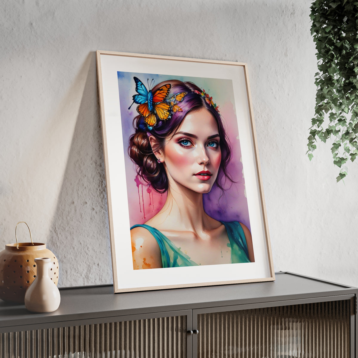 Poster mit Holzrahmen, Art.-Nr. AP 00140 P