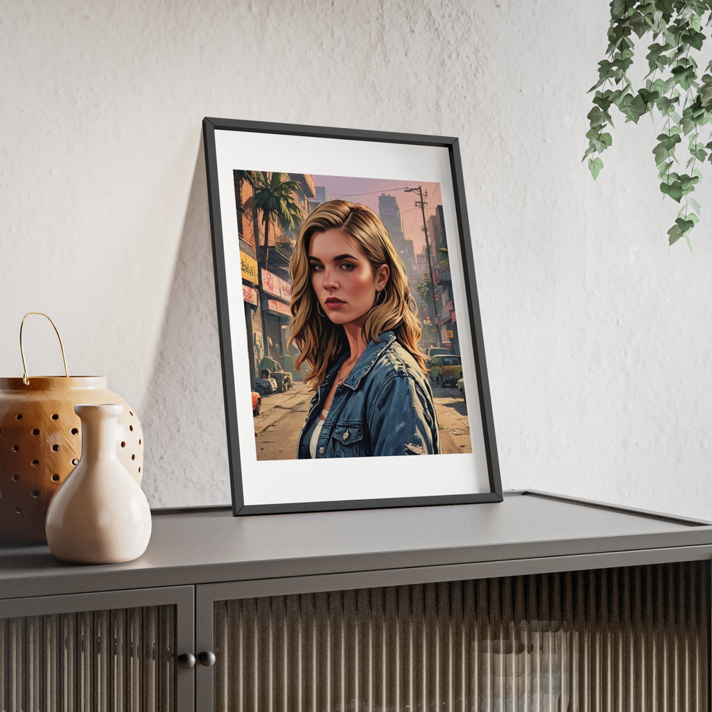 Poster mit Holzrahmen, Art.-Nr. AP 00152 P