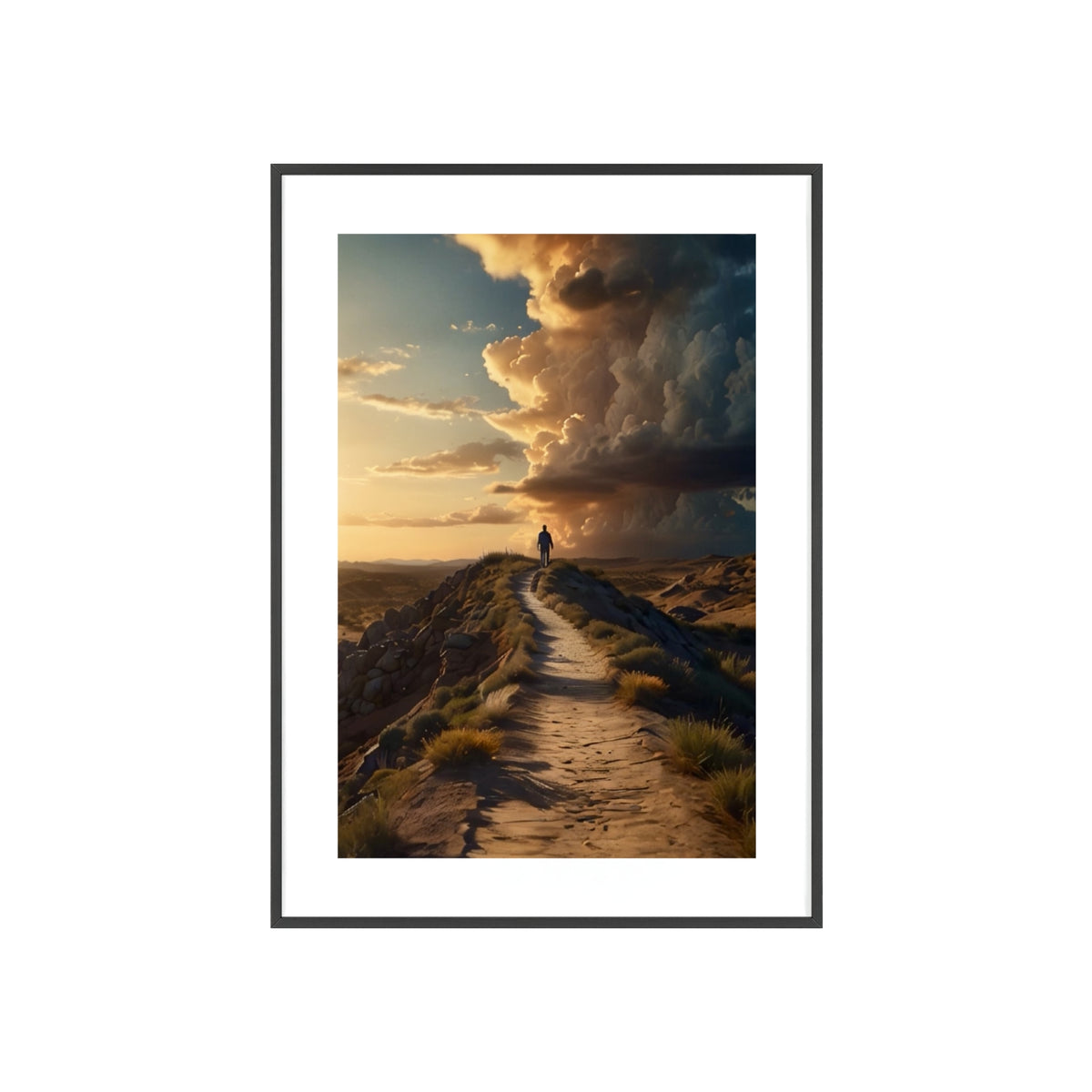 Poster mit Holzrahmen, Art.-Nr. FY 00122 P