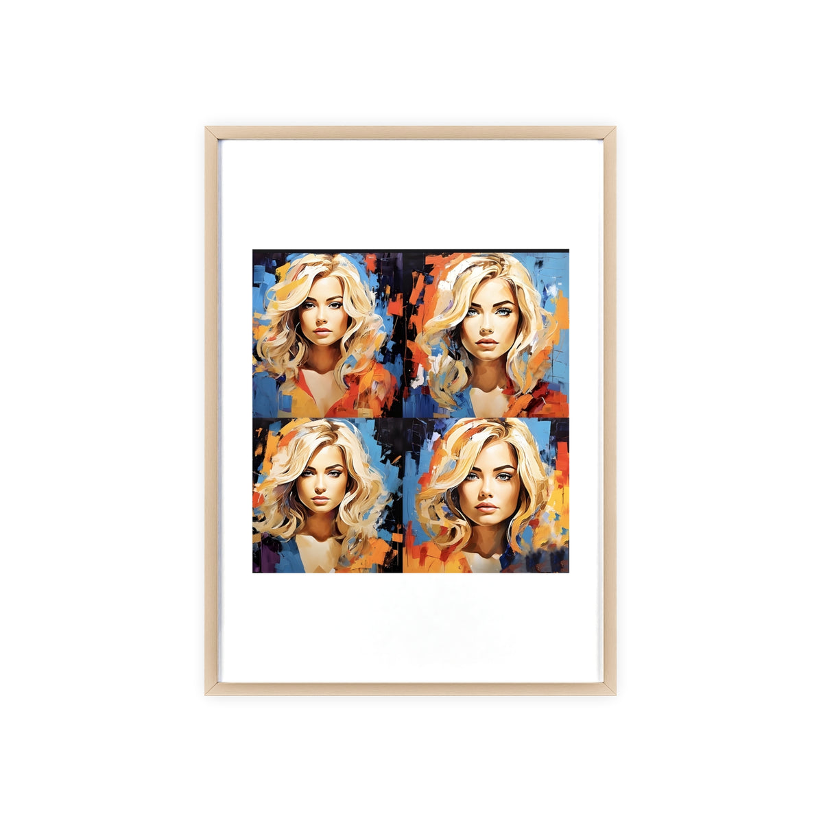 Poster mit Holzrahmen, Art.-Nr. AP 00126 P