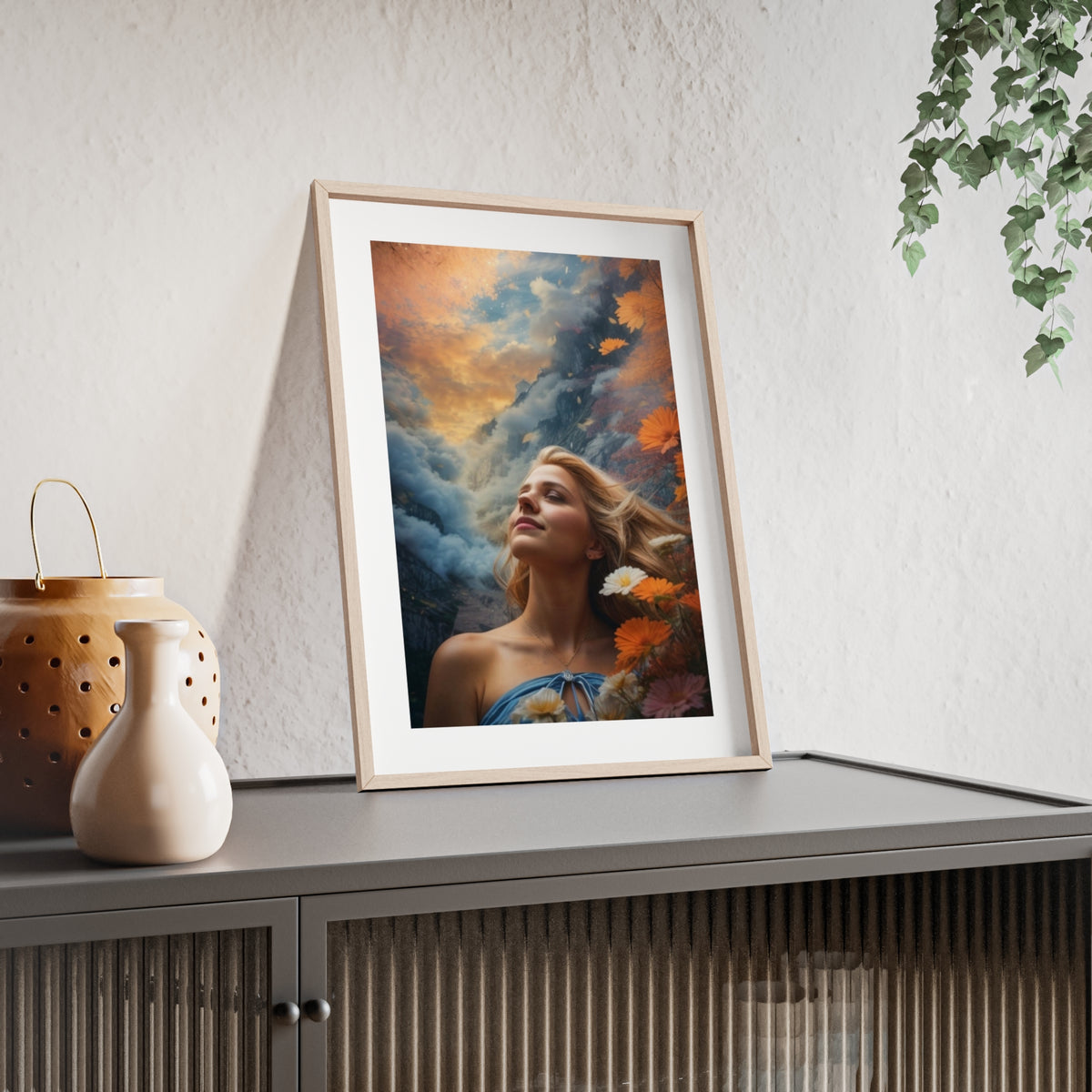 Poster mit Holzrahmen, Art.-Nr. AP 00139 P