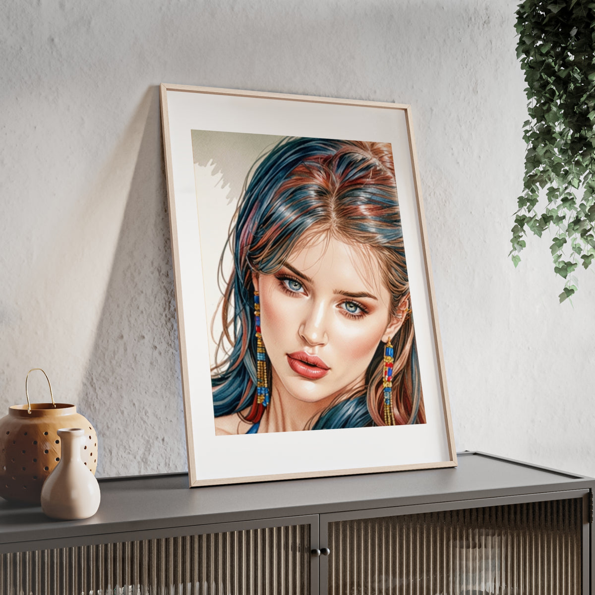 Poster mit Holzrahmen, Art.-Nr. AP 00136 P
