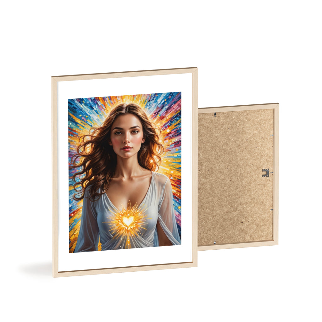 Poster mit Holzrahmen, Art.-Nr. FY 00108 P