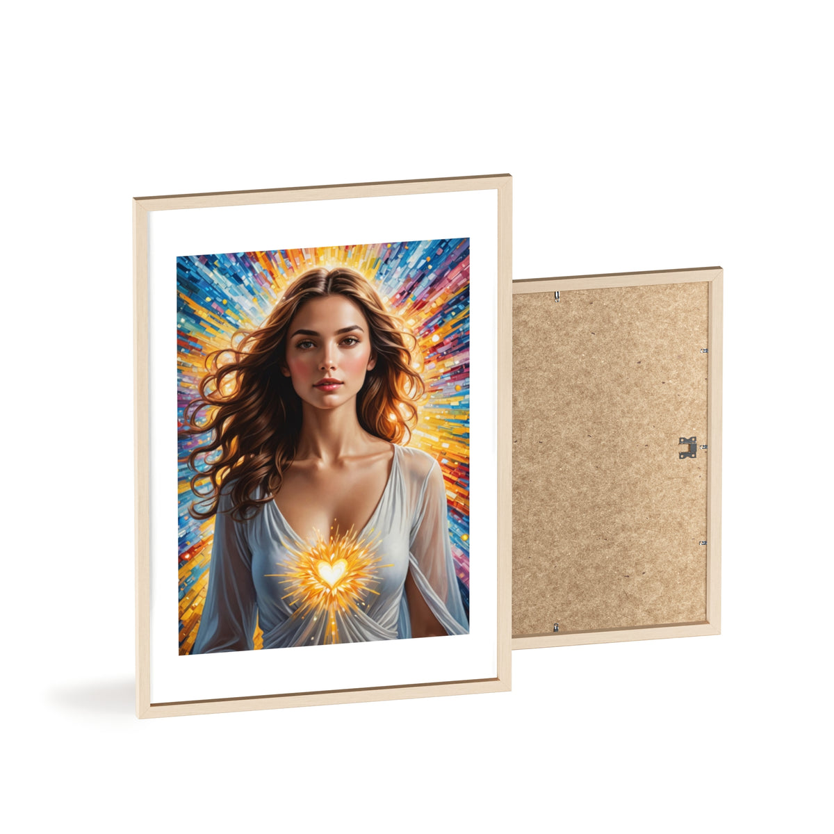 Poster mit Holzrahmen, Art.-Nr. FY 00108 P