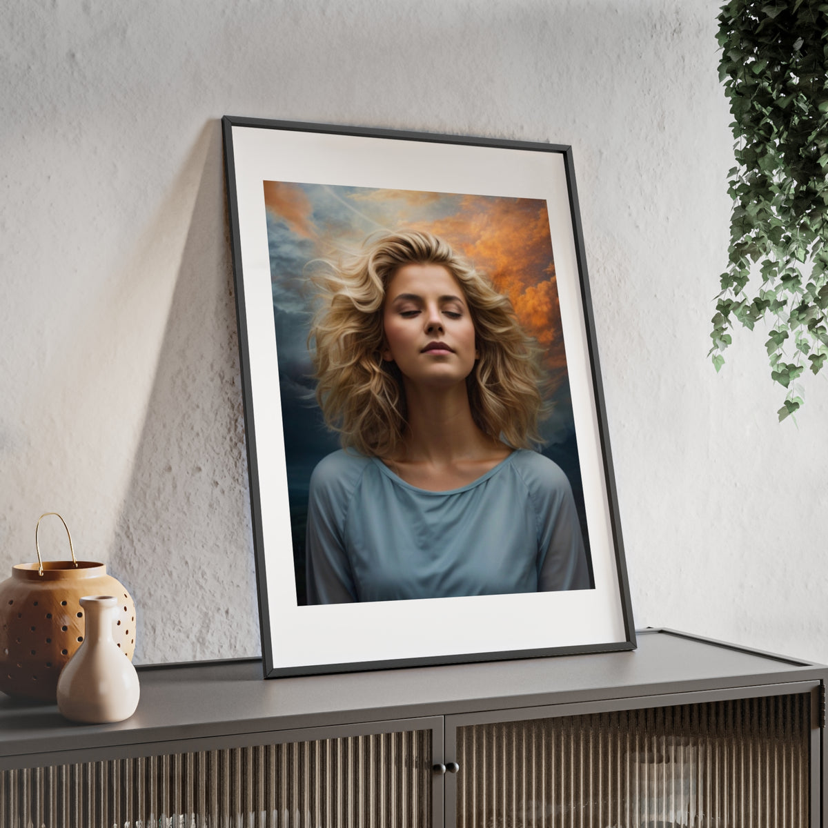 Poster mit Holzrahmen, Art.-Nr. FY 00109 P