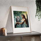 Poster mit Holzrahmen, Art.-Nr. FY 00120 P