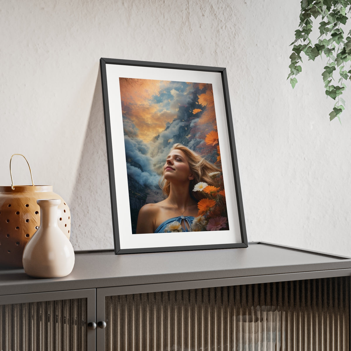 Poster mit Holzrahmen, Art.-Nr. AP 00139 P
