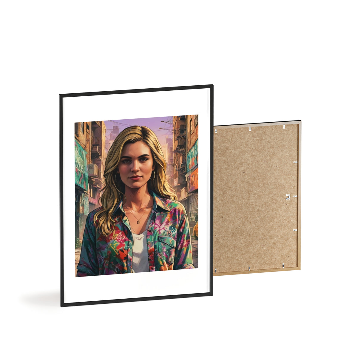 Poster mit Holzrahmen, Art.-Nr. AP 00154 P