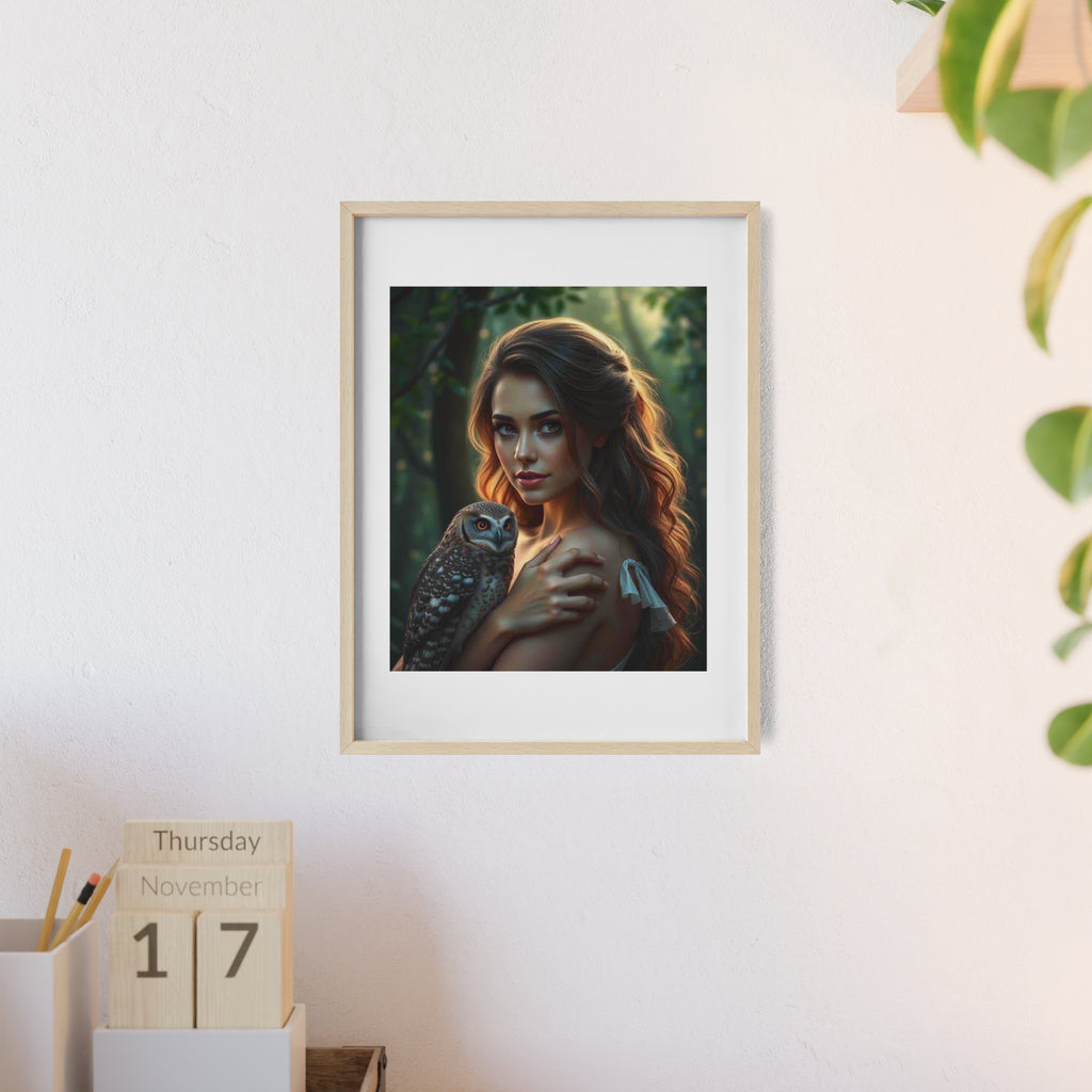 Poster mit Holzrahmen, Art.-Nr. FY 00119 P