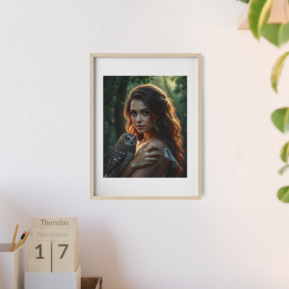 Poster mit Holzrahmen, Art.-Nr. FY 00119 P