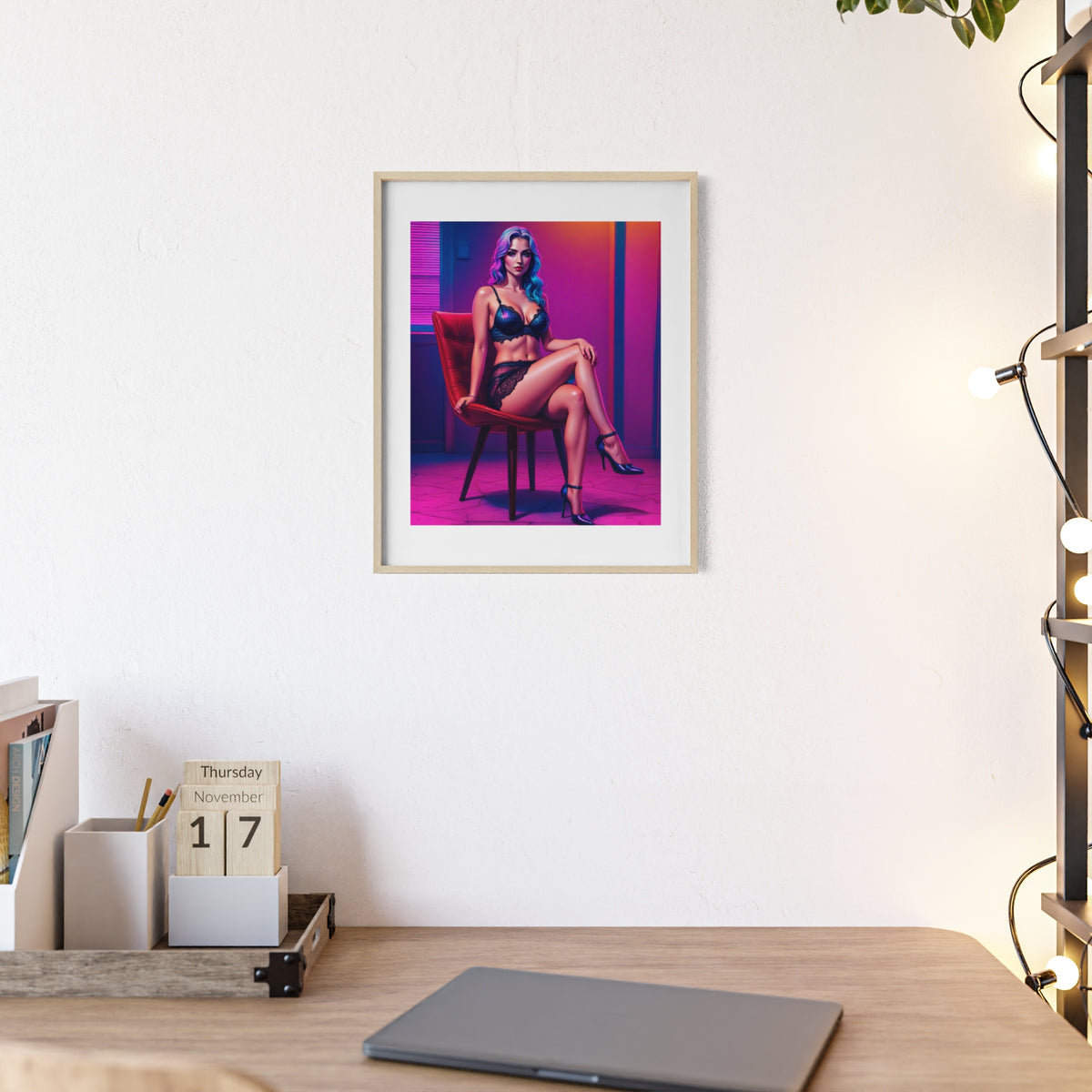 Poster mit Holzrahmen, Art.-Nr. AP 00141 P