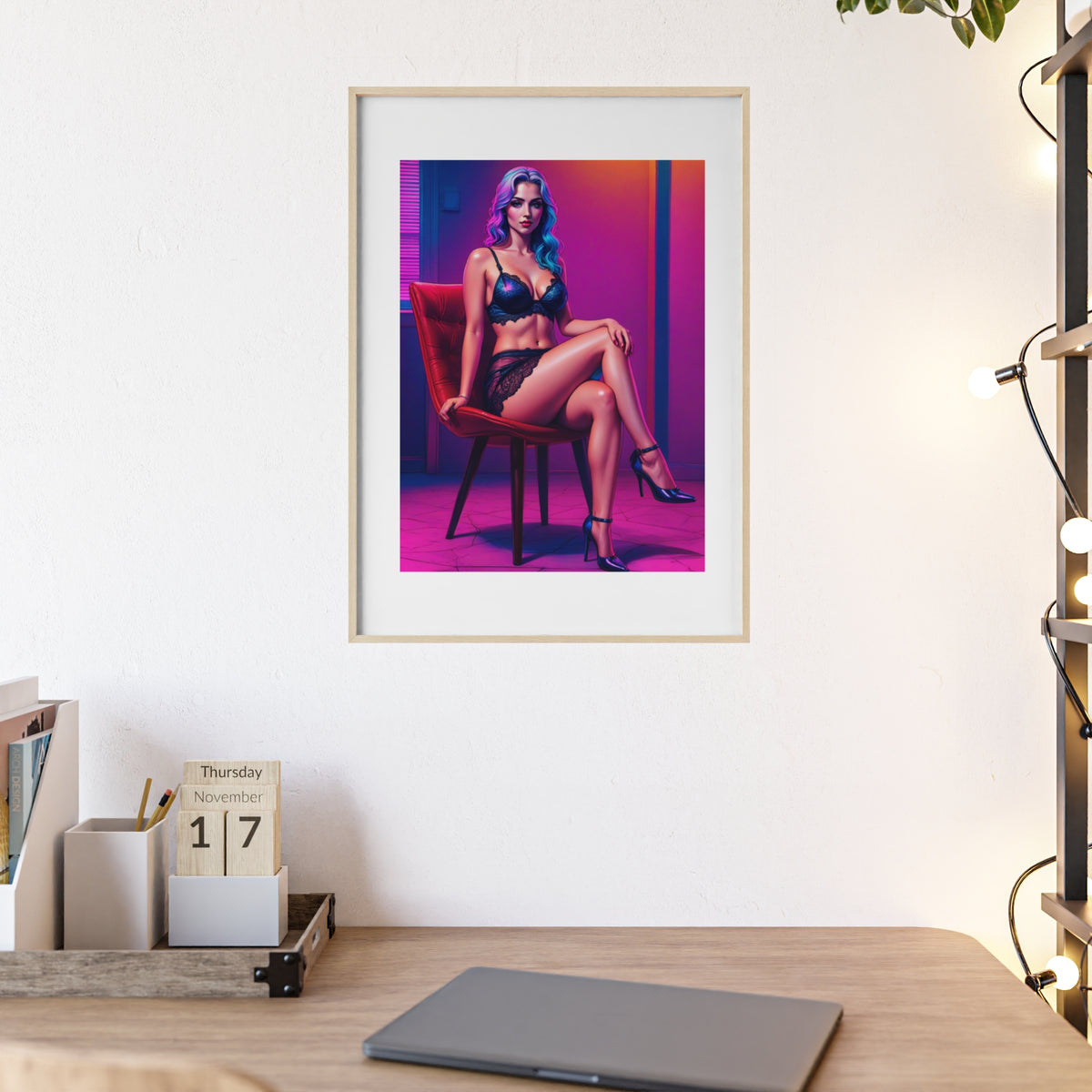 Poster mit Holzrahmen, Art.-Nr. AP 00141 P