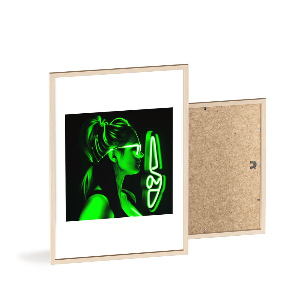 Poster mit Holzrahmen, Art.-Nr. FY 00105 P