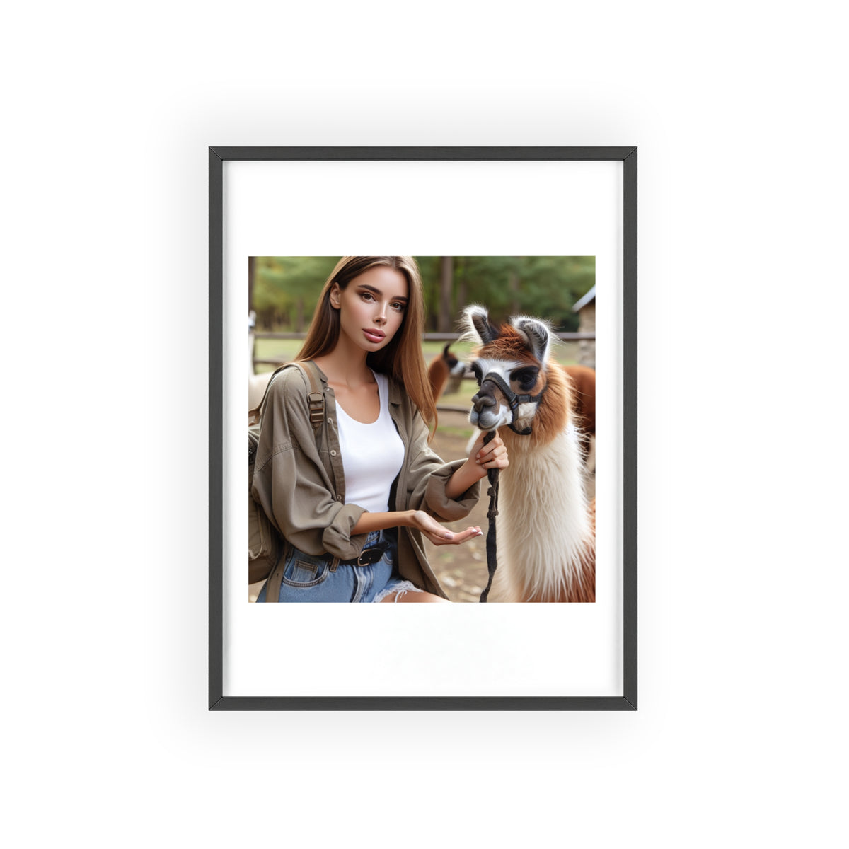Poster mit Holzrahmen, Art.-Nr. FY 00117 P