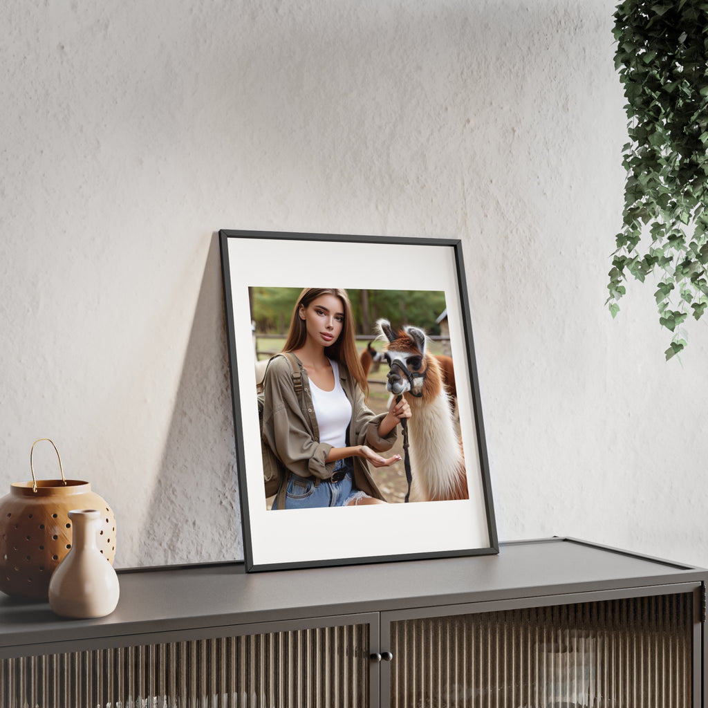 Poster mit Holzrahmen, Art.-Nr. FY 00117 P