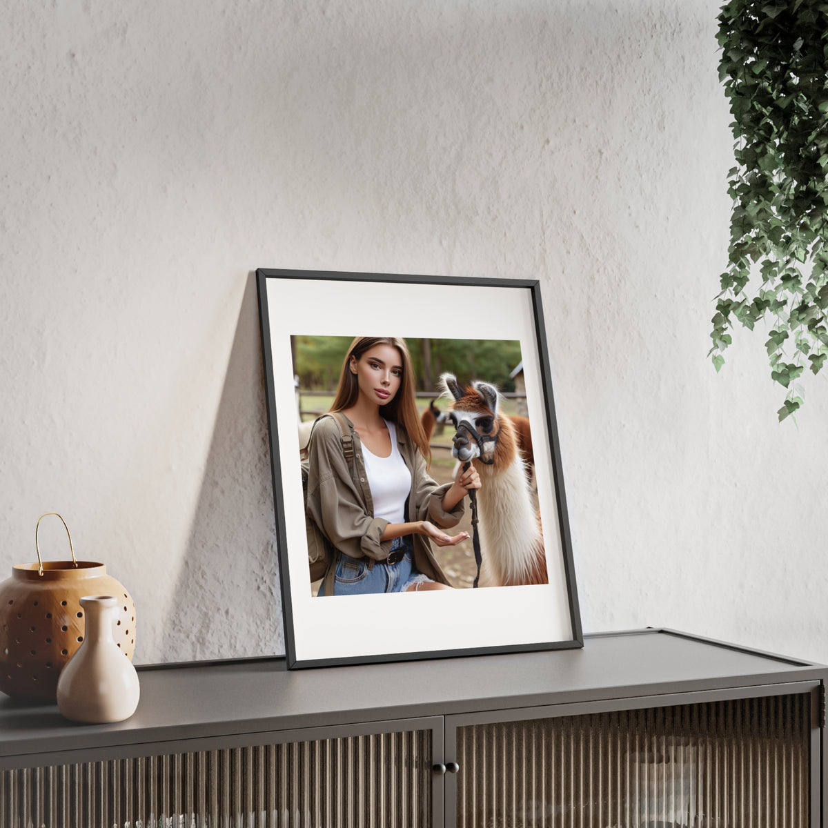 Poster mit Holzrahmen, Art.-Nr. FY 00117 P