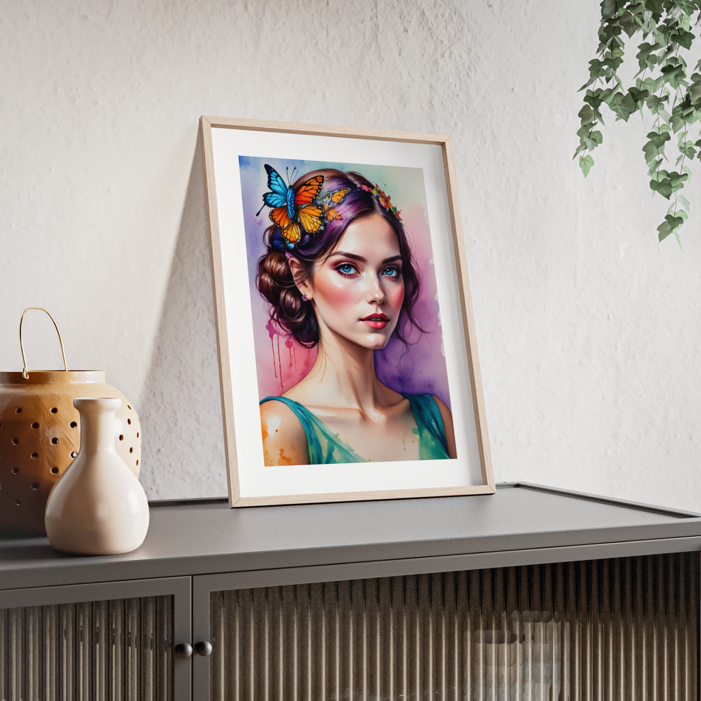 Poster mit Holzrahmen, Art.-Nr. AP 00140 P