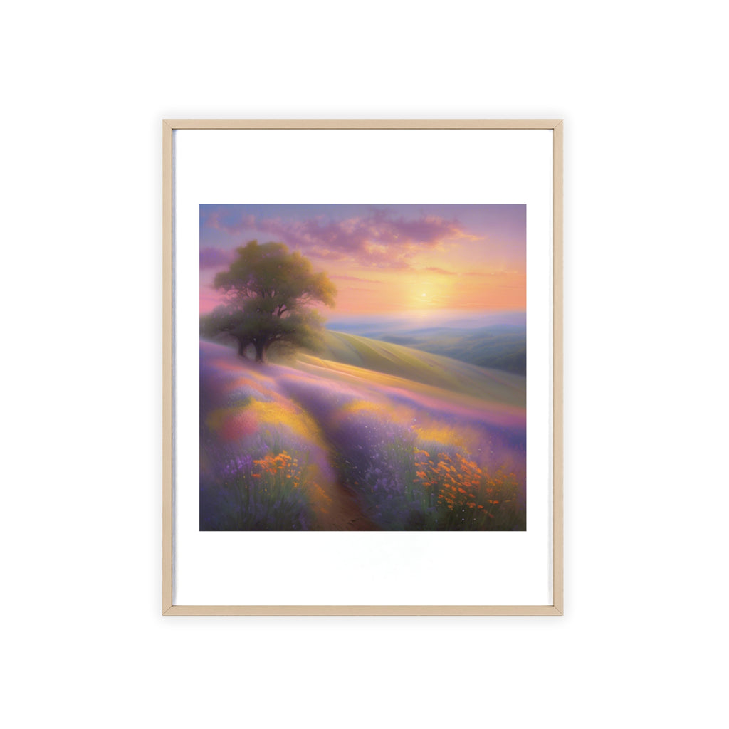 Poster mit Holzrahmen, Art.-Nr. FY 00136 P