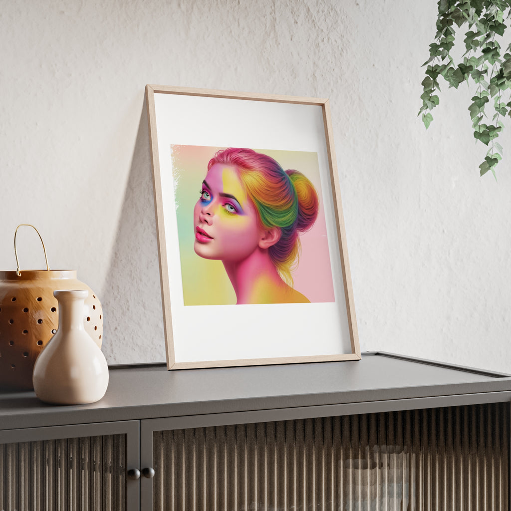 Poster mit Holzrahmen, Art.-Nr. AP 00106 P