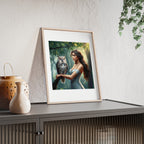 Poster mit Holzrahmen, Art.-Nr. FY 00120 P