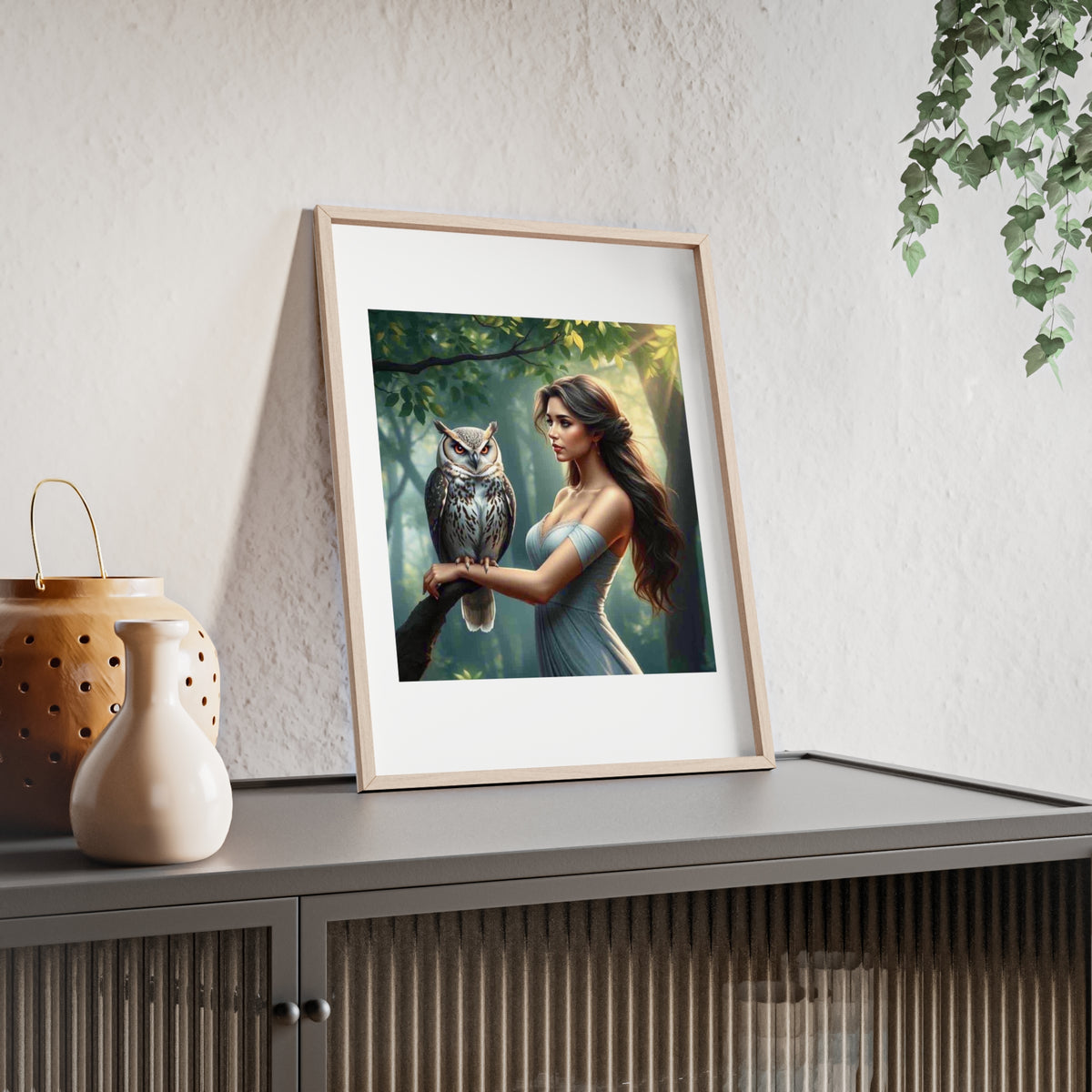 Poster mit Holzrahmen, Art.-Nr. FY 00120 P