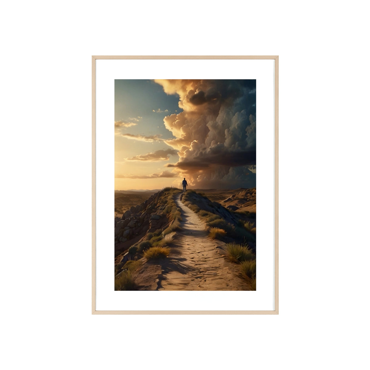 Poster mit Holzrahmen, Art.-Nr. FY 00122 P