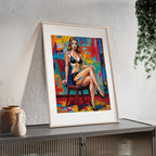 Poster mit Holzrahmen, Art.-Nr. AP 00145 P