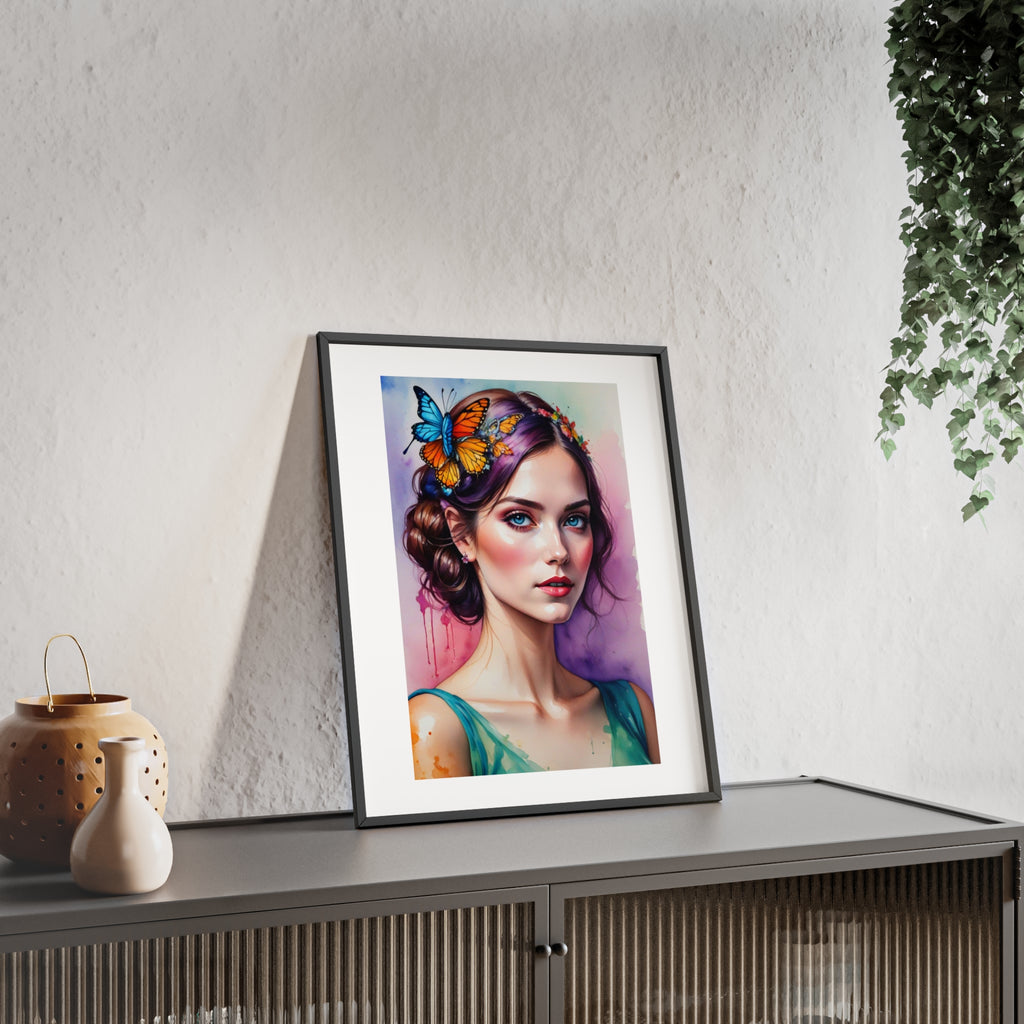 Poster mit Holzrahmen, Art.-Nr. AP 00140 P