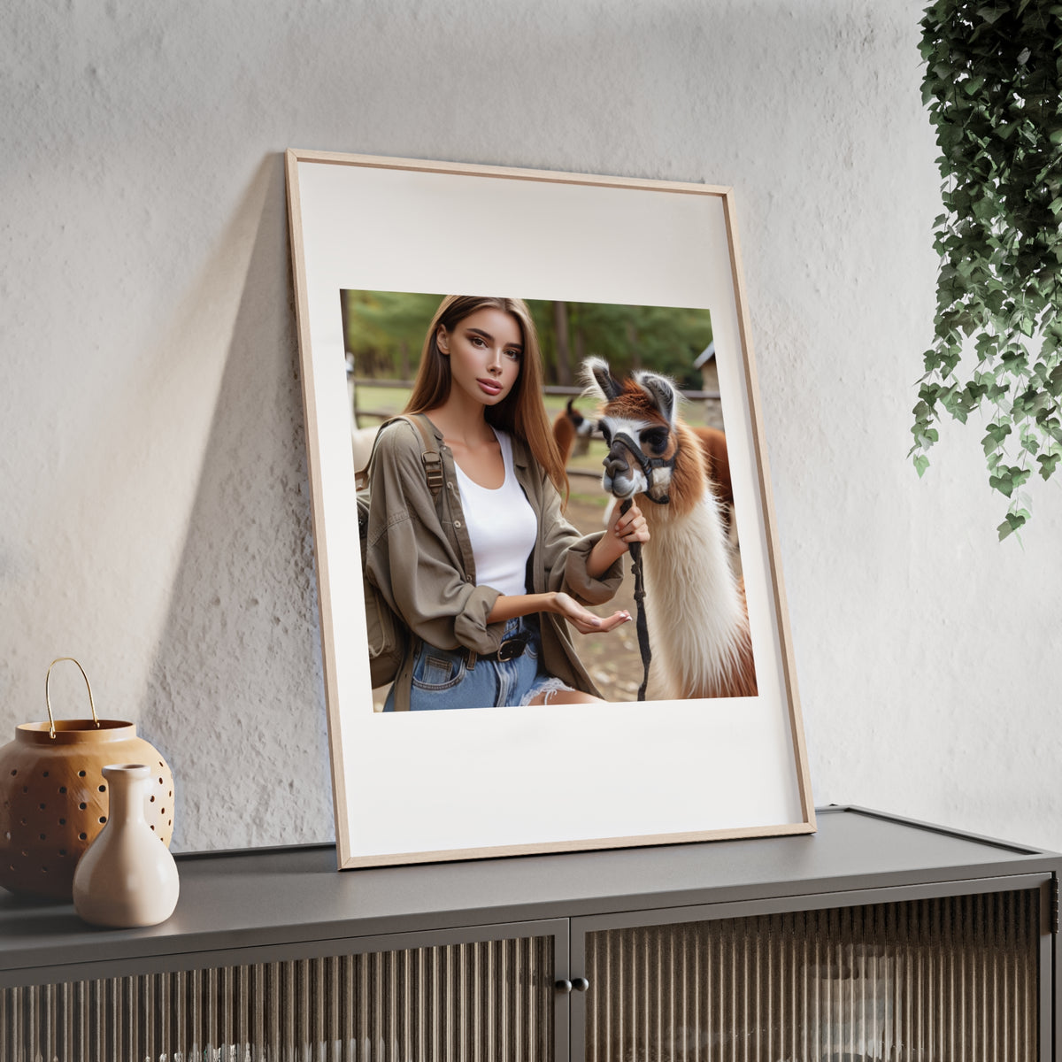 Poster mit Holzrahmen, Art.-Nr. FY 00117 P