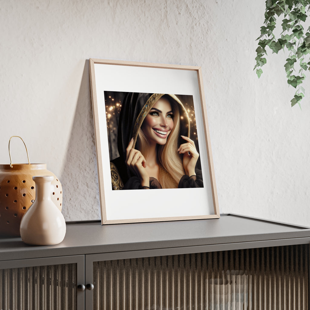 Poster mit Holzrahmen, Art.-Nr. AP 00159 P