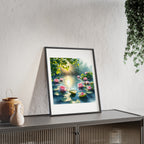 Poster mit Holzrahmen, Art.-Nr. FY 00103 P