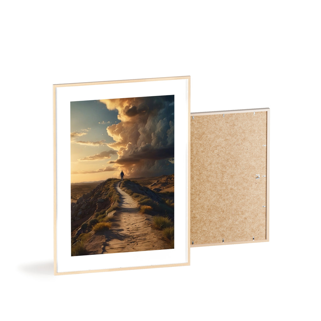 Poster mit Holzrahmen, Art.-Nr. FY 00122 P