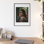 Poster mit Holzrahmen, Art.-Nr. FY 00119 P