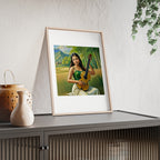 Poster mit Holzrahmen, Art.-Nr. AP 00107 P