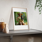 Poster mit Holzrahmen, Art.-Nr. AP 00104 P