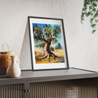 Poster mit Holzrahmen, Art.-Nr. AP00125 P