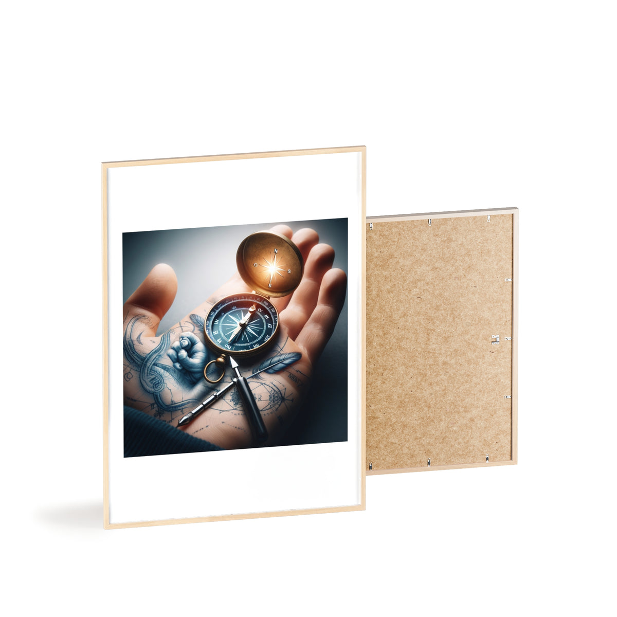 Poster mit Holzrahmen, Art.-Nr. FY 00107 P