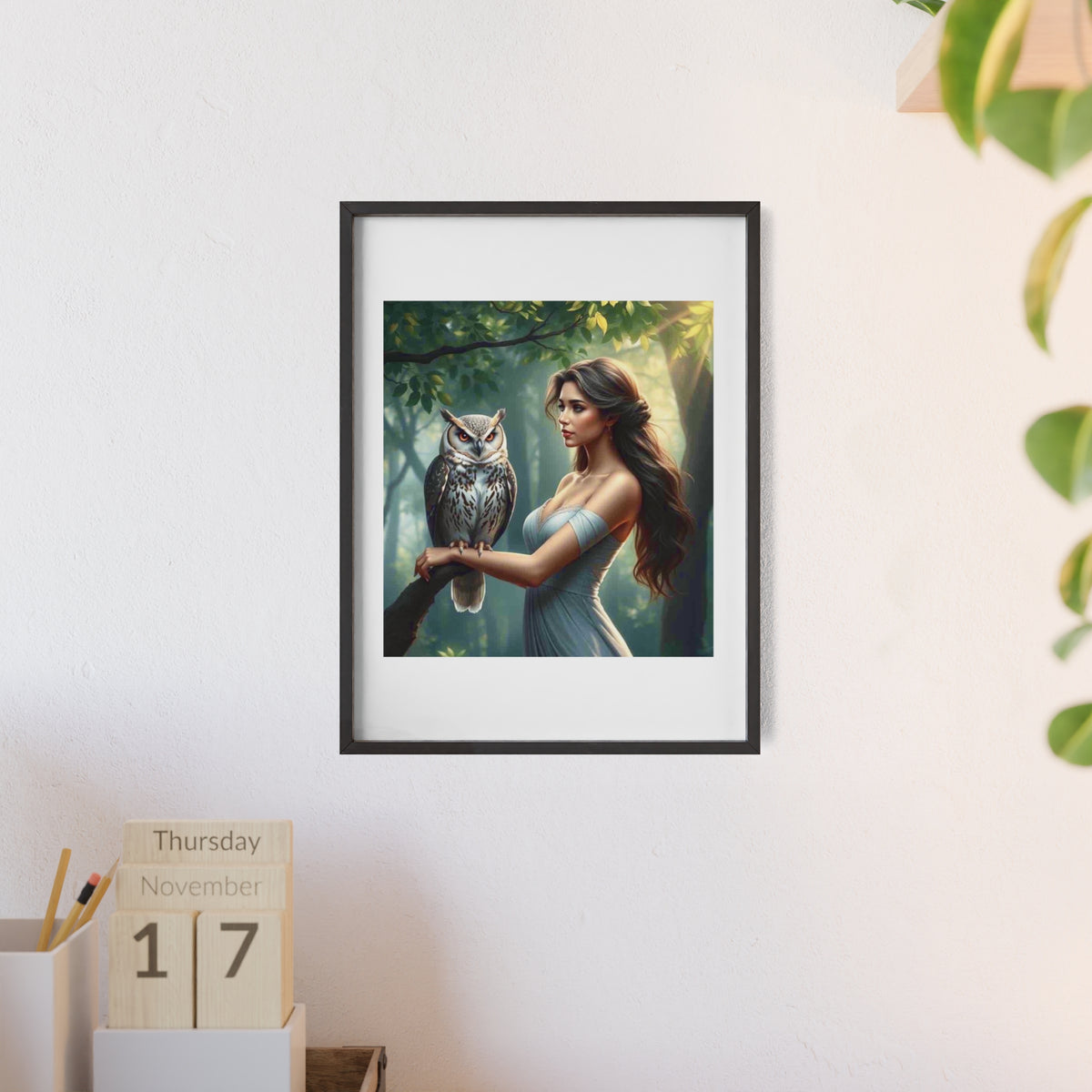 Poster mit Holzrahmen, Art.-Nr. FY 00120 P