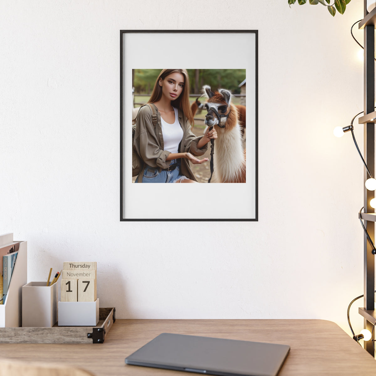 Poster mit Holzrahmen, Art.-Nr. FY 00117 P