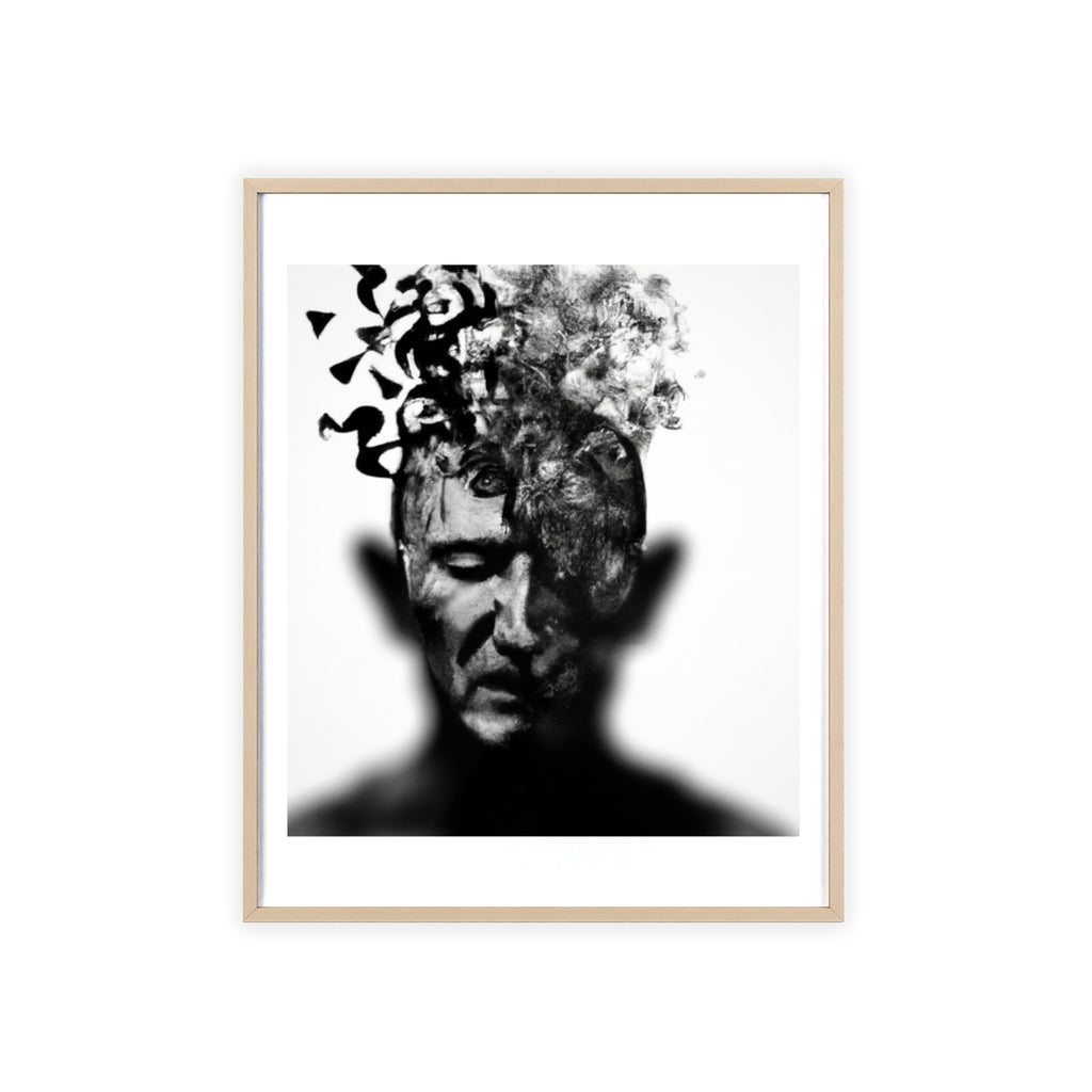 Poster mit Holzrahmen, Art.-Nr. FY 00106 P