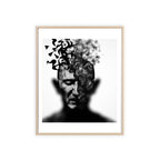 Poster mit Holzrahmen, Art.-Nr. FY 00106 P