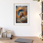 Poster mit Holzrahmen, Art.-Nr. AP 00138 P