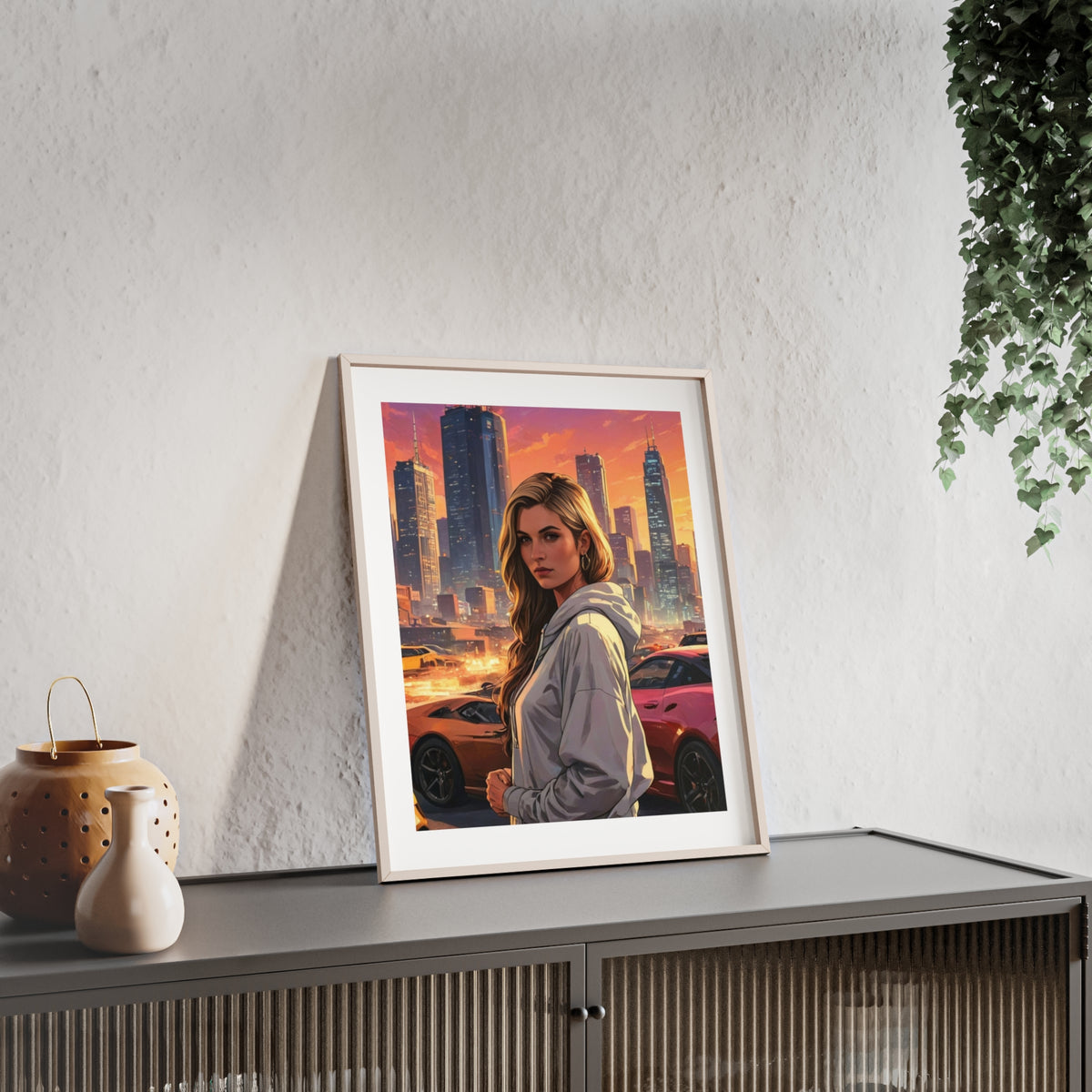 Poster mit Holzrahmen, Art.-Nr. AP 00155 P